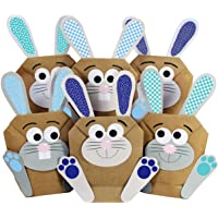 Papierdrachen Conejitos de Pascua Hacer y Rellenar tú Mismo - Cesta de Pascua Creativa - Pascua 2019 - Azul